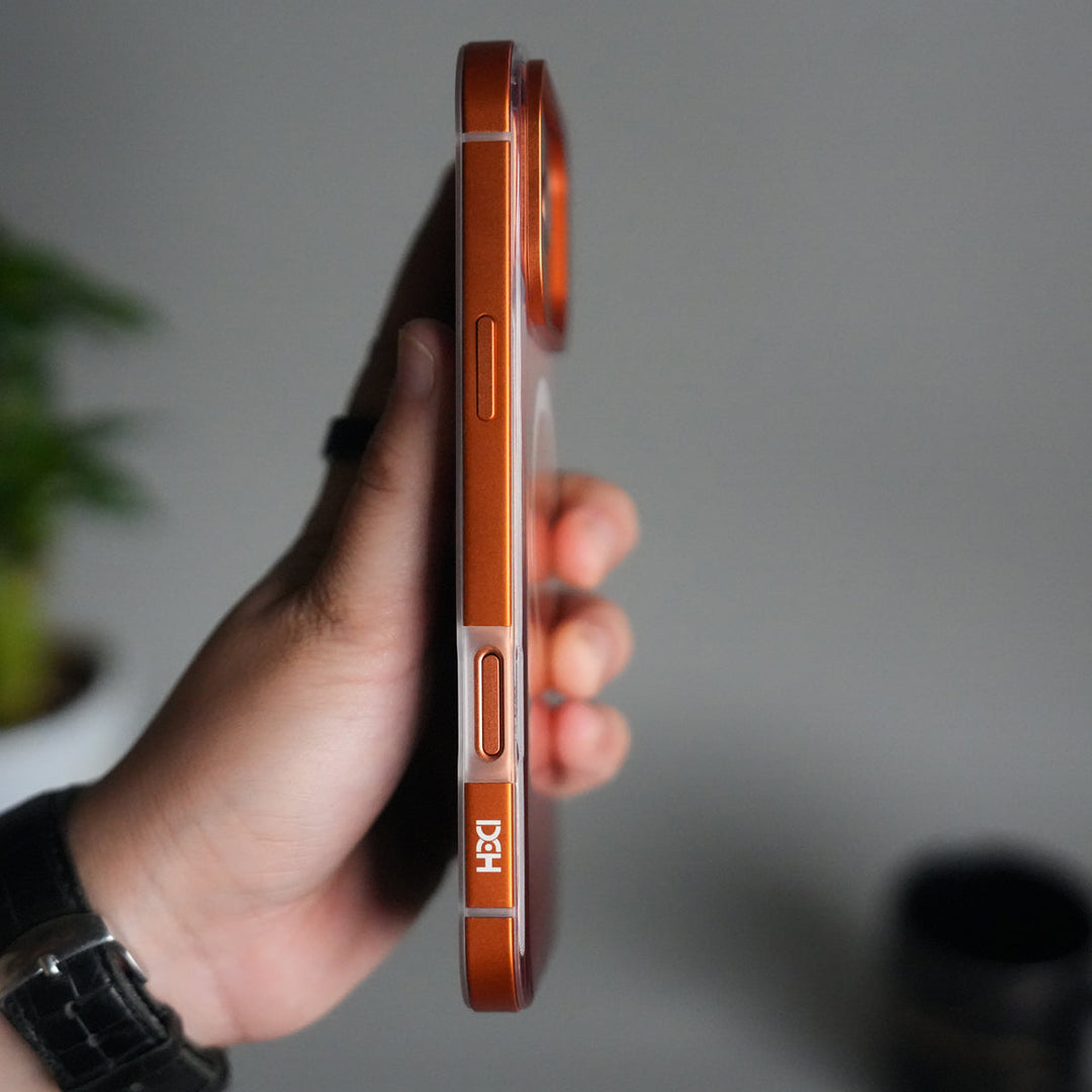 iPhone 17 Pro Dual Shade Magnetic Case | Aluminum Frame with MagSafe Ring & Metal Camera Guard