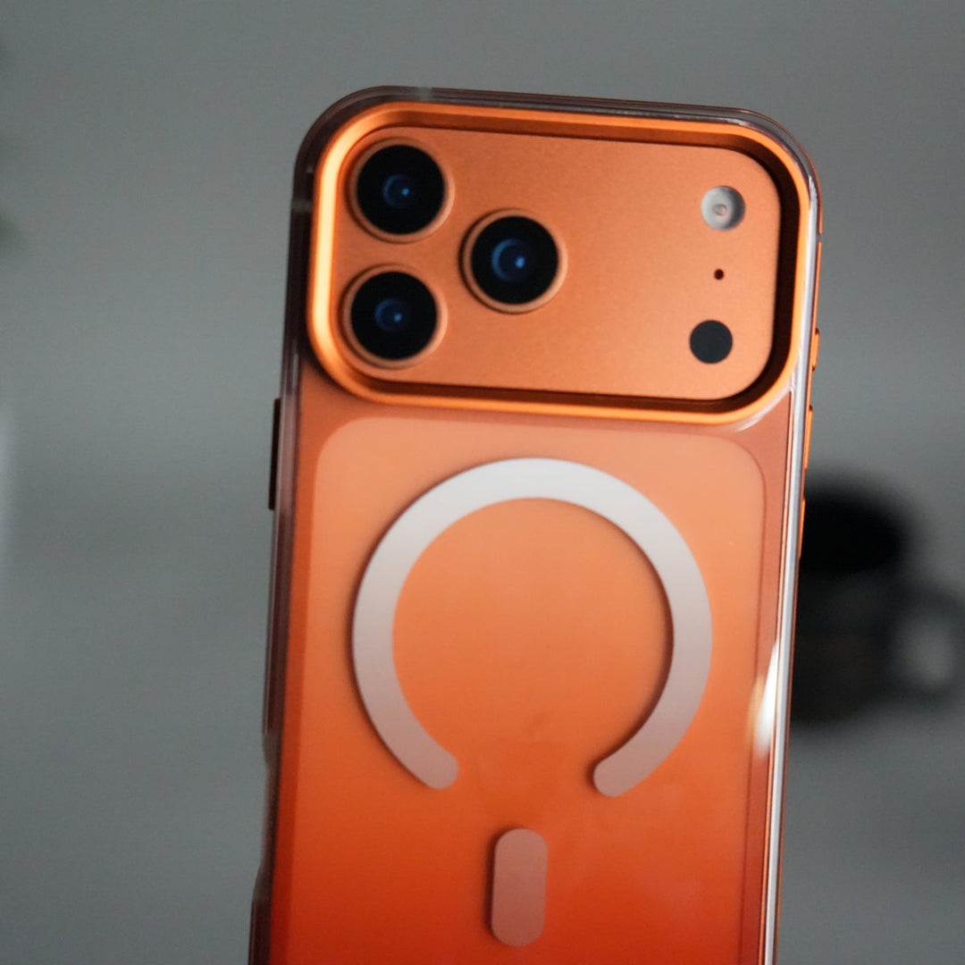 iPhone 17 Pro Dual Shade Magnetic Case | Aluminum Frame with MagSafe Ring & Metal Camera Guard