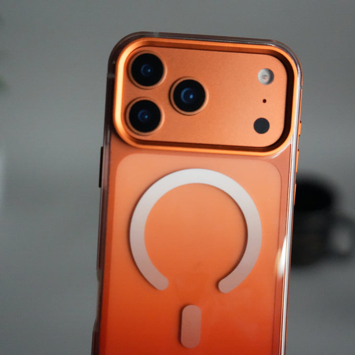 iPhone 17 Pro Dual Shade Magnetic Case | Aluminum Frame with MagSafe Ring & Metal Camera Guard