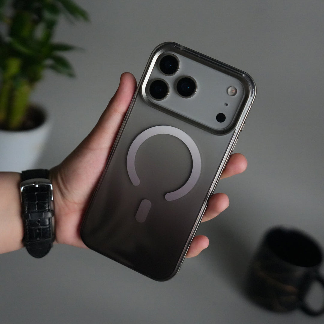 iPhone 17 Pro Dual Shade Magnetic Case | Aluminum Frame with MagSafe Ring & Metal Camera Guard