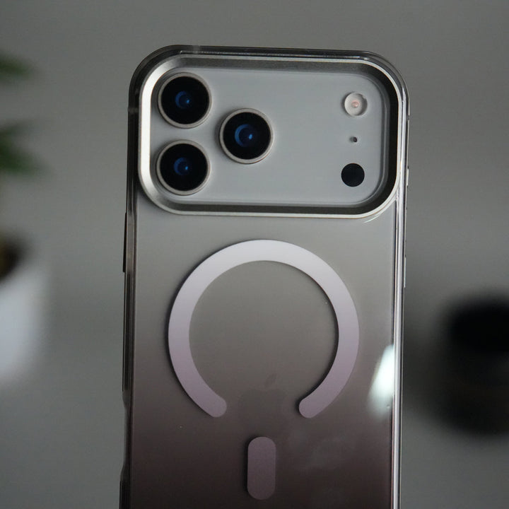 iPhone 17 Pro Dual Shade Magnetic Case | Aluminum Frame with MagSafe Ring & Metal Camera Guard