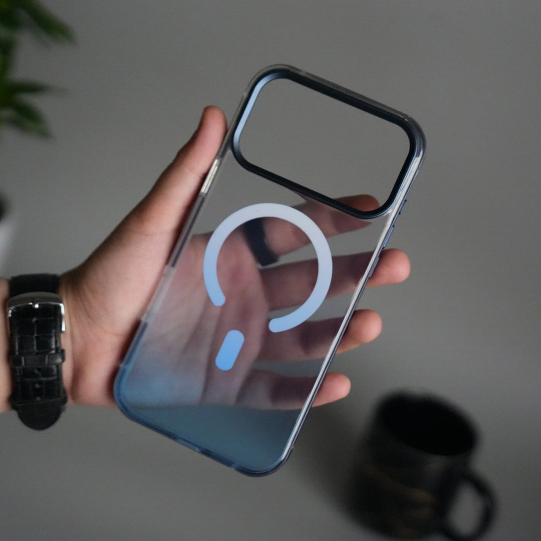 iPhone 17 Pro Max Dual Shade Magnetic Case | Aluminum Frame with MagSafe Ring & Metal Camera Guard