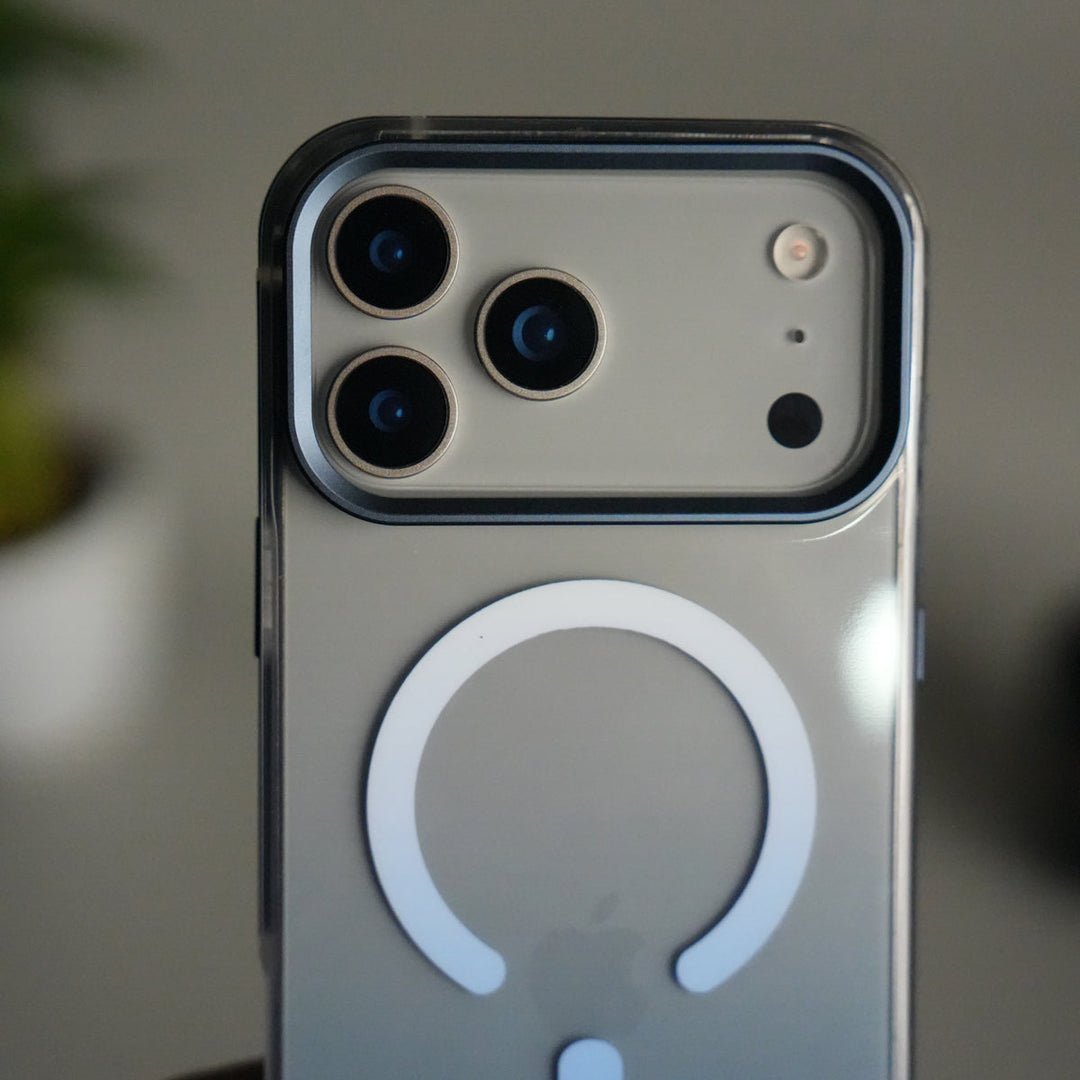 iPhone 17 Pro Dual Shade Magnetic Case | Aluminum Frame with MagSafe Ring & Metal Camera Guard