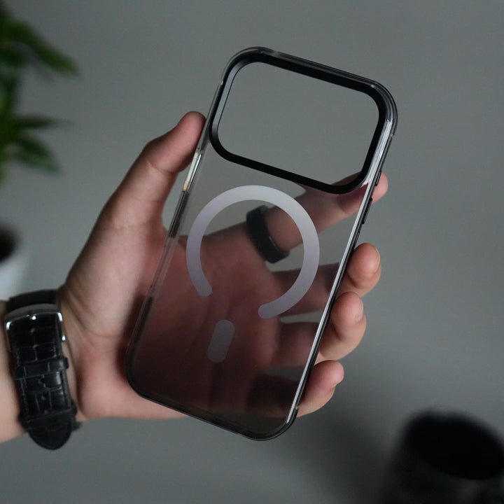 iPhone 17 Pro Dual Shade Magnetic Case | Aluminum Frame with MagSafe Ring & Metal Camera Guard