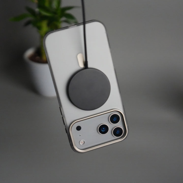 iPhone 17 Pro Frosted Magnetic Case | Aluminum Frame with MagSafe Ring & Metal Camera Guard