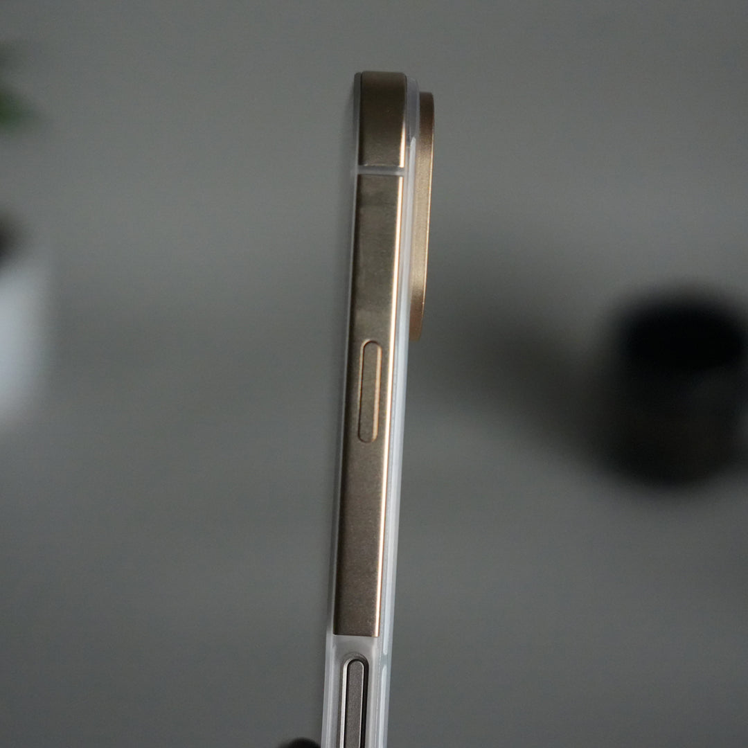 iPhone 17 Pro Frosted Magnetic Case | Aluminum Frame with MagSafe Ring & Metal Camera Guard