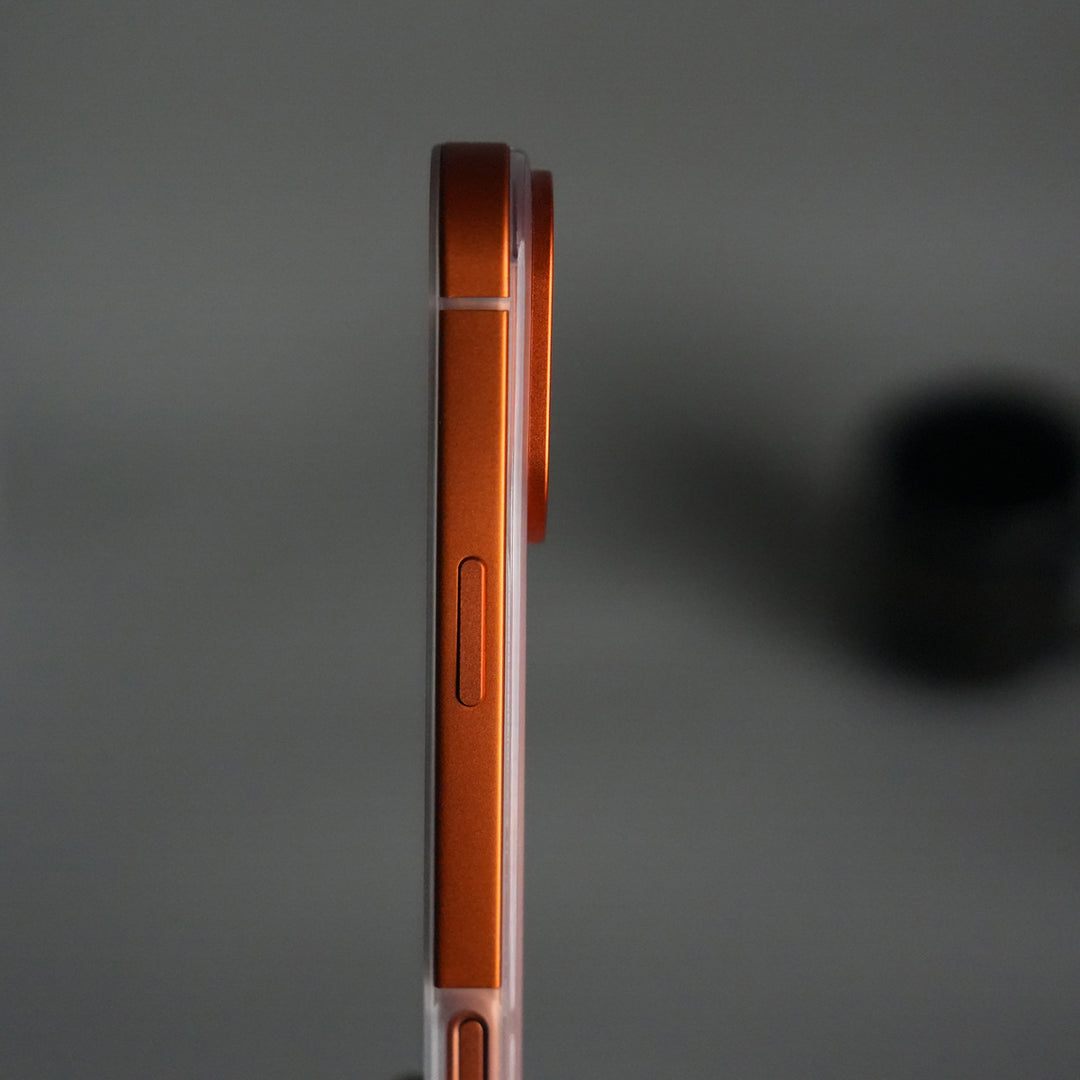 iPhone 17 Pro Frosted Magnetic Case | Aluminum Frame with MagSafe Ring & Metal Camera Guard