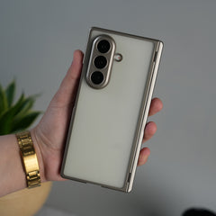 Galaxy Z Fold 7 Frosted Matte Case | Front Glass & Heinge Protection