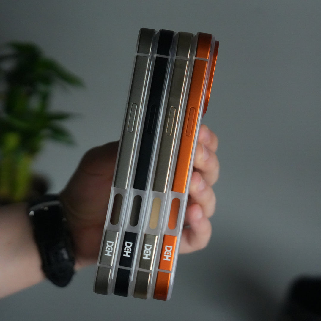 iPhone 17 Pro Frosted Magnetic Case | Aluminum Frame with MagSafe Ring & Metal Camera Guard