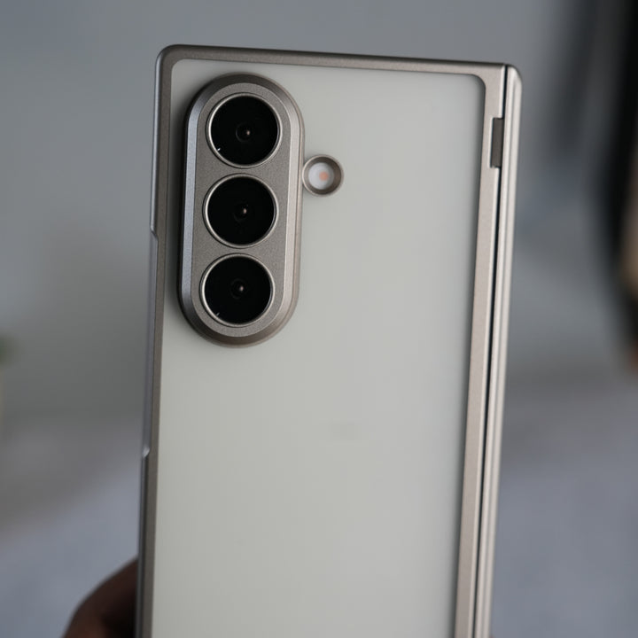 Galaxy Z Fold 7 Frosted Matte Case | Front Glass &amp; Heinge Protection