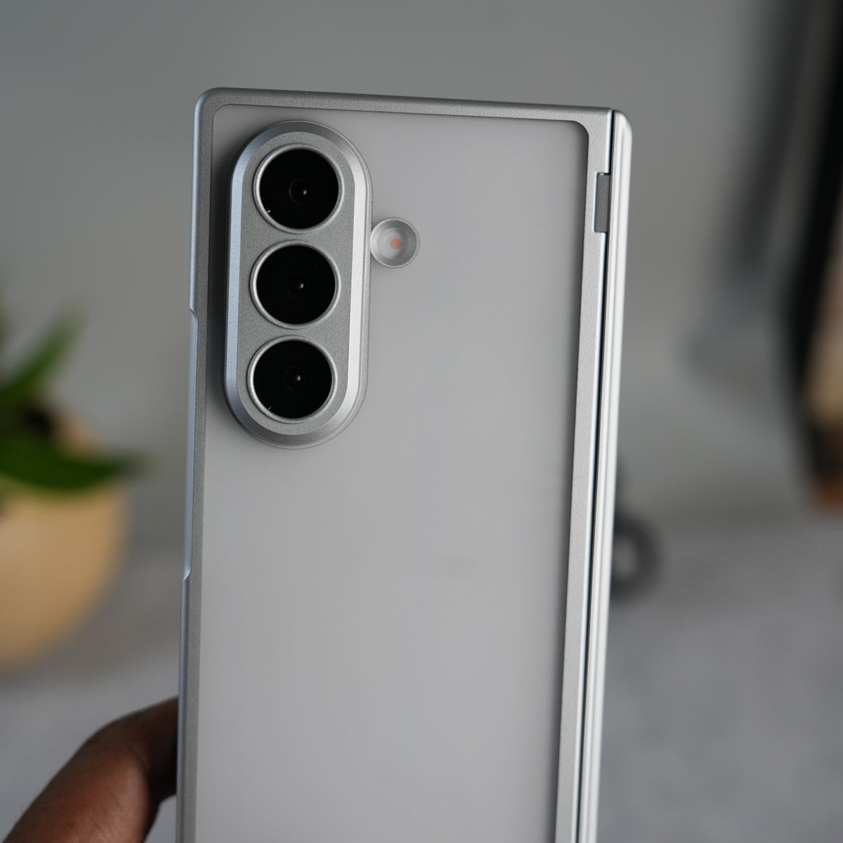 Galaxy Z Fold 7 Frosted Matte Case | Front Glass & Heinge Protection