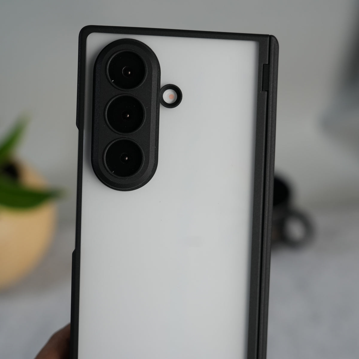 Galaxy Z Fold 7 Frosted Matte Case | Front Glass & Heinge Protection