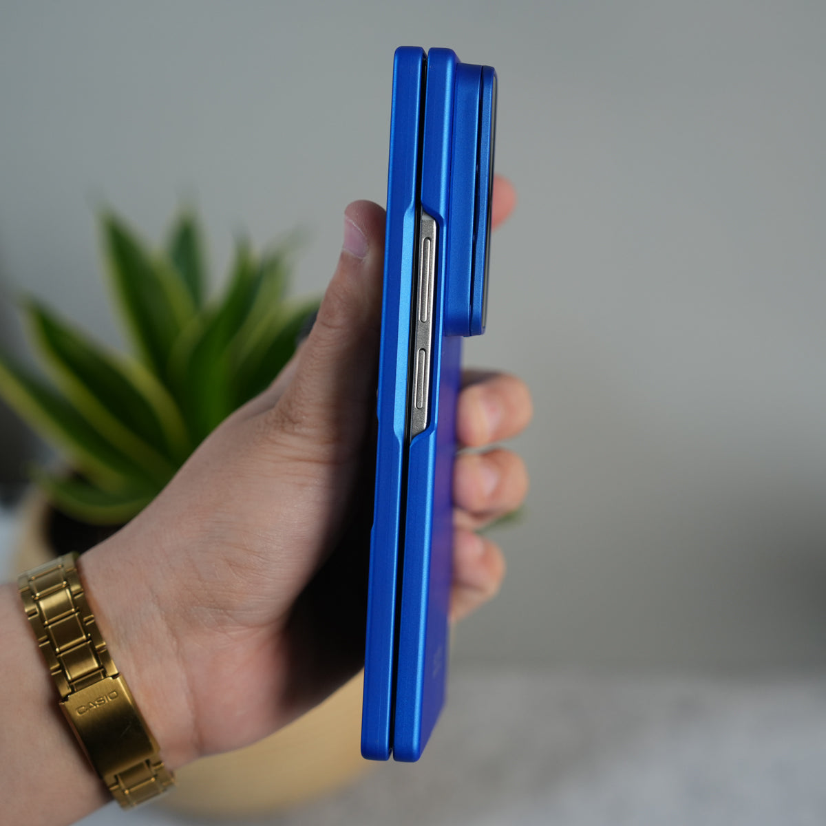 Galaxy Z Fold 7 GKK Kickstand Slide Camera Lid Folding PC Phone Cover with Tempered Glass Screen Film