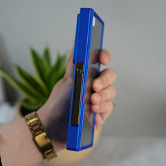 Galaxy Z Fold 7 GKK Kickstand Slide Camera Lid Folding PC Phone Cover with Tempered Glass Screen Film