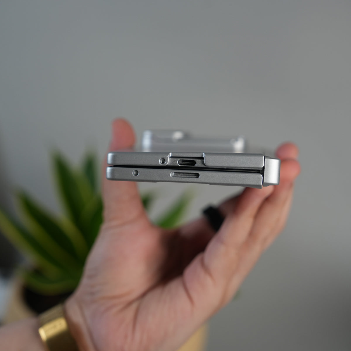 Galaxy Z Fold 7 GKK Kickstand Slide Camera Lid Folding PC Phone Cover with Tempered Glass Screen Film