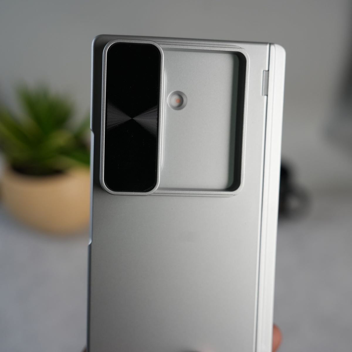 Galaxy Z Fold 7 GKK Kickstand Slide Camera Lid Folding PC Phone Cover with Tempered Glass Screen Film