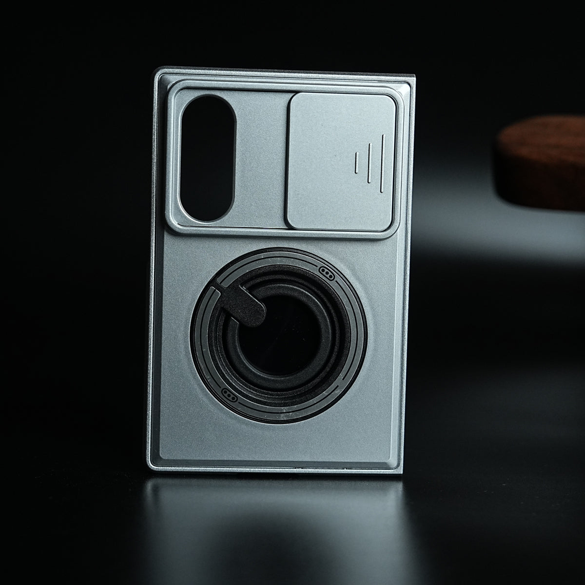 Sliding Camera Shield Case for Galaxy Z Fold 8 | Rotating Ring Stand