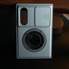 Sliding Camera Shield Case for Galaxy Z Fold 8 | Rotating Ring Stand