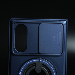 Sliding Camera Shield Case for Galaxy Z Fold 8 | Rotating Ring Stand