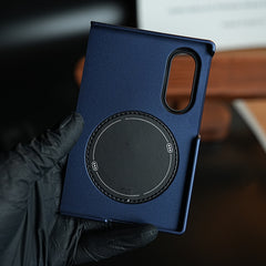 Sliding Camera Shield Case for Galaxy Z Fold 8 | Rotating Ring Stand
