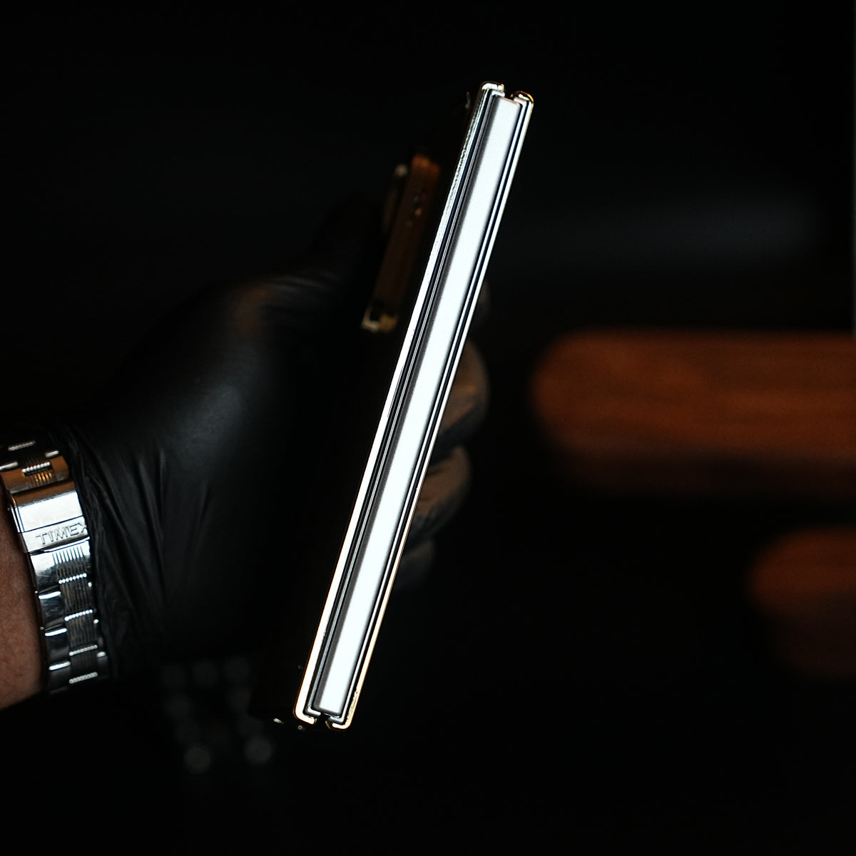 Premium Gold Mirror Case for Galaxy Z Fold Series | Printed Design Cover