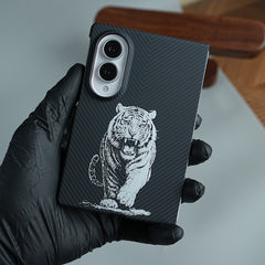 Premium Aramid Fiber Tiger Magnetic Case For Samsung Galaxy Z Fold 8