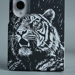 Black & White Tiger Design Case For Samsung Galaxy Z Fold 8
