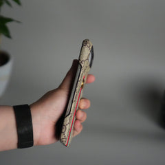 iPhone 17 Series GG Fashion Green Red Stripe Cover | BEIGE