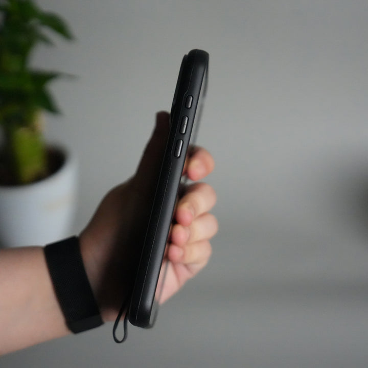 iPhone 17 Pro Luxury Leather MagSafe Case | Metal Ring Stand and Grip Holder Cover