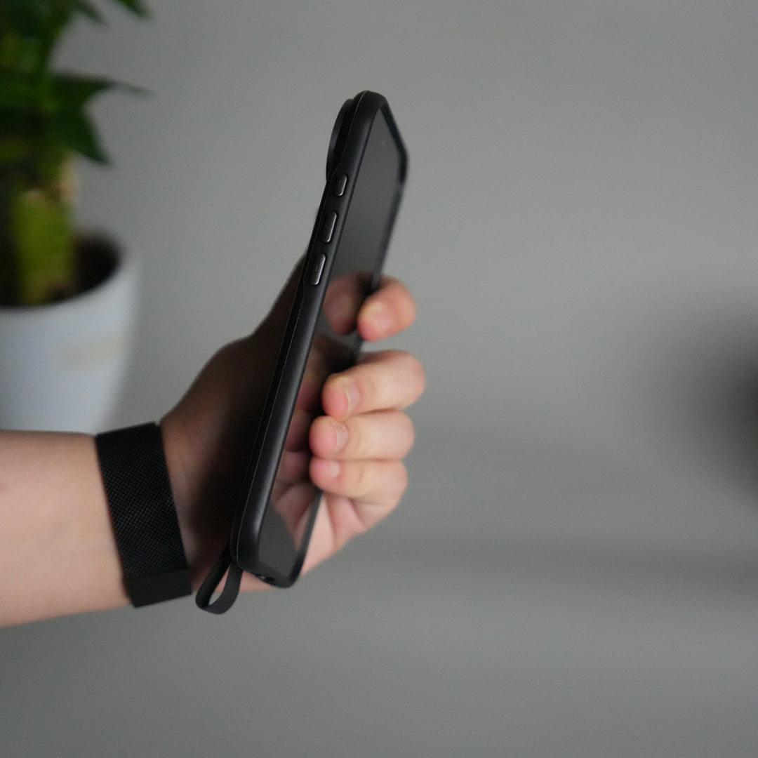 iPhone 17 Air Luxury Leather MagSafe Case | Metal Ring Stand and Grip Holder Cover