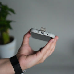 iPhone 17 Luxury Leather MagSafe Case | Metal Ring Stand and Grip Holder Cover