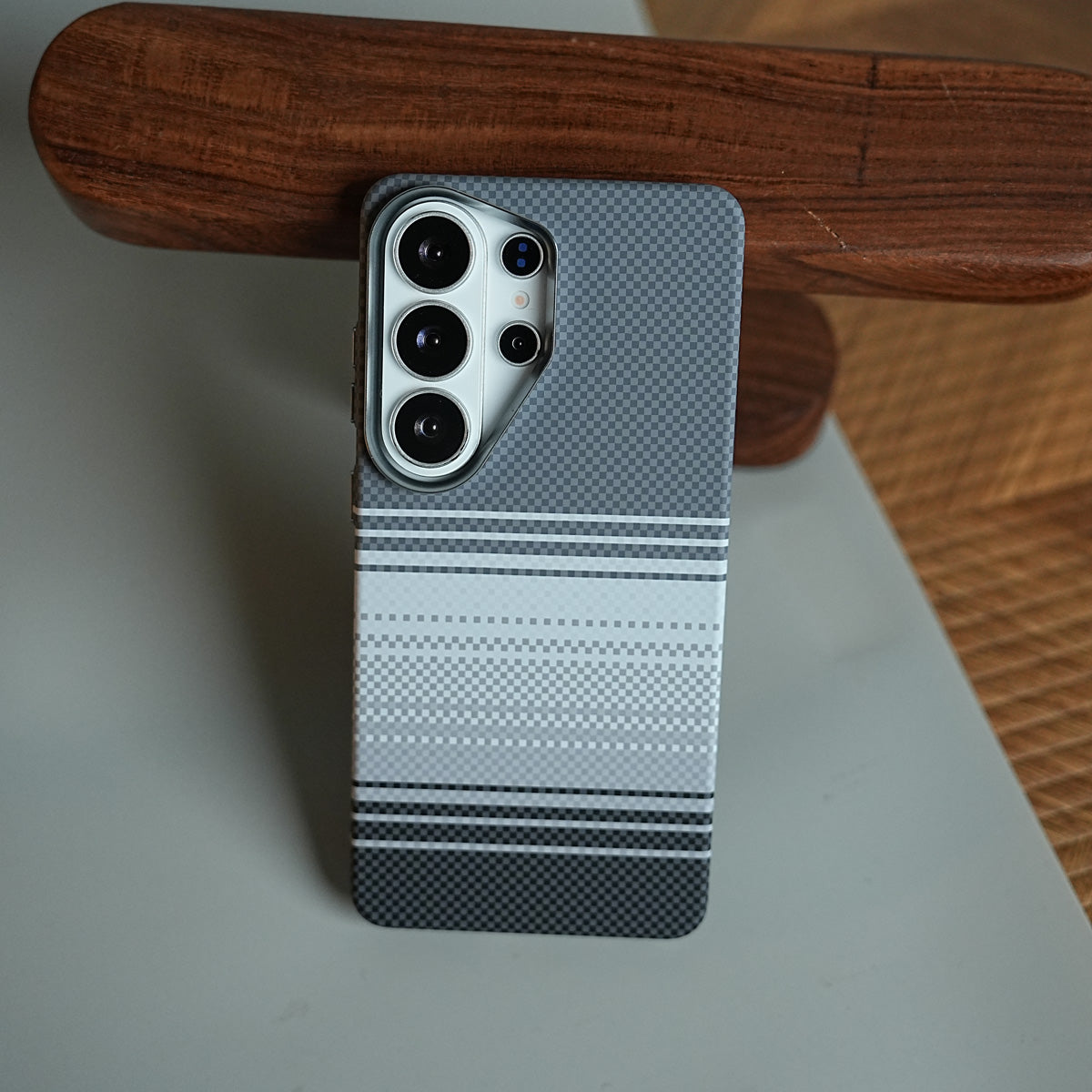 Pixel Checkered Design Case for Galaxy 26 Ultra | Magnetic Cover