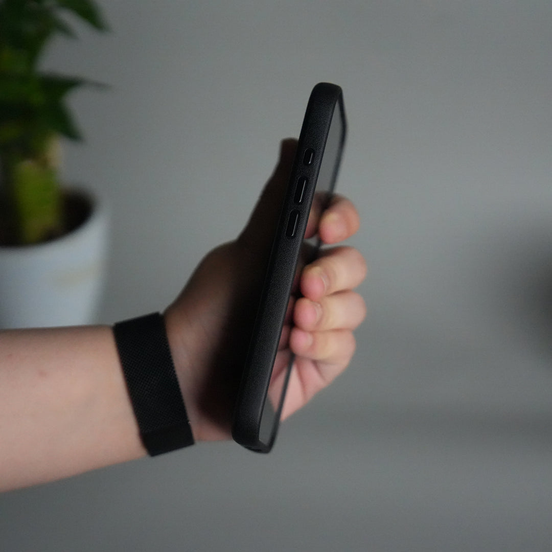 iPhone 17 Texture Case | Rotating Metal Stand Ring Cover