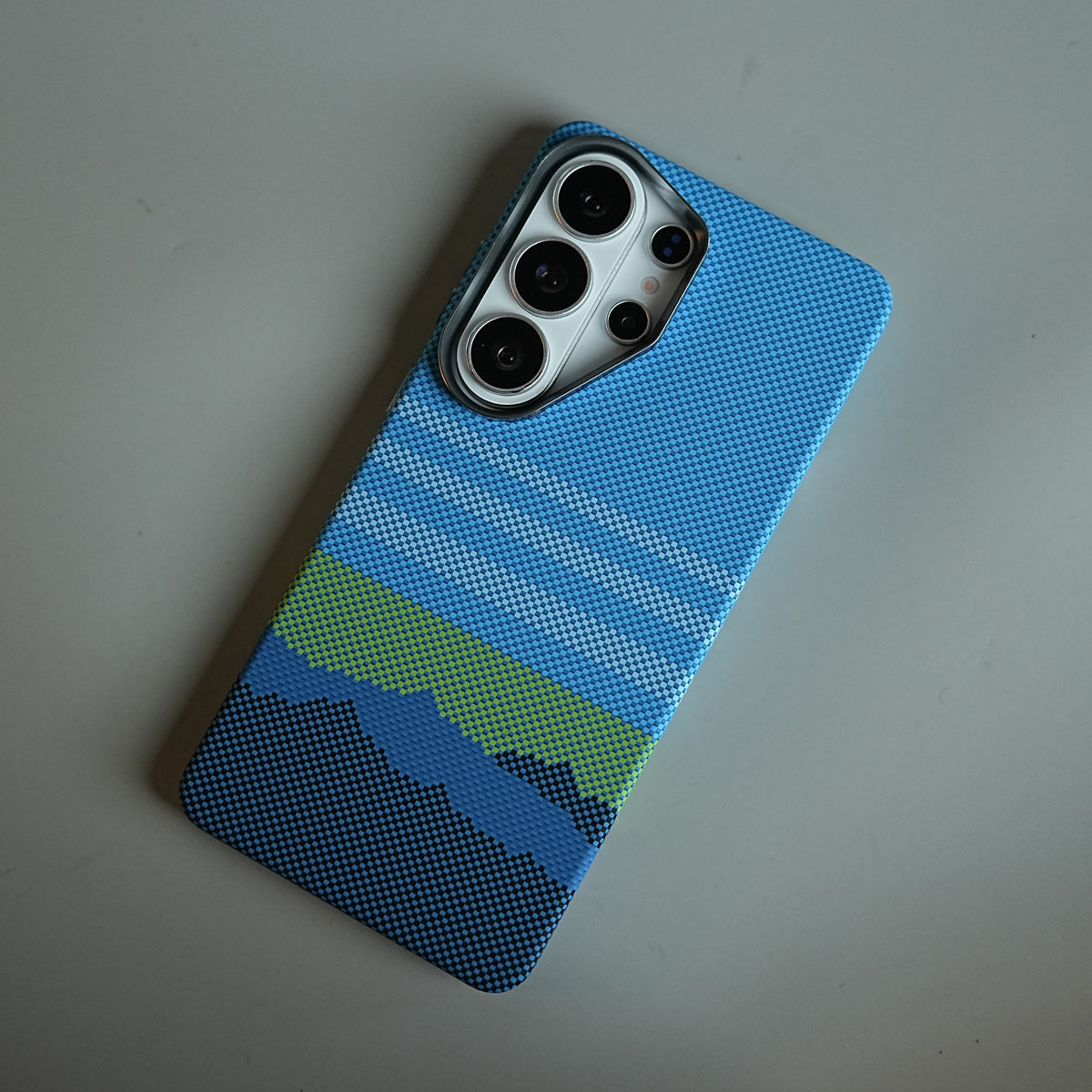 Pixel Checkered Design Case for Galaxy 26 Ultra | Magnetic Cover