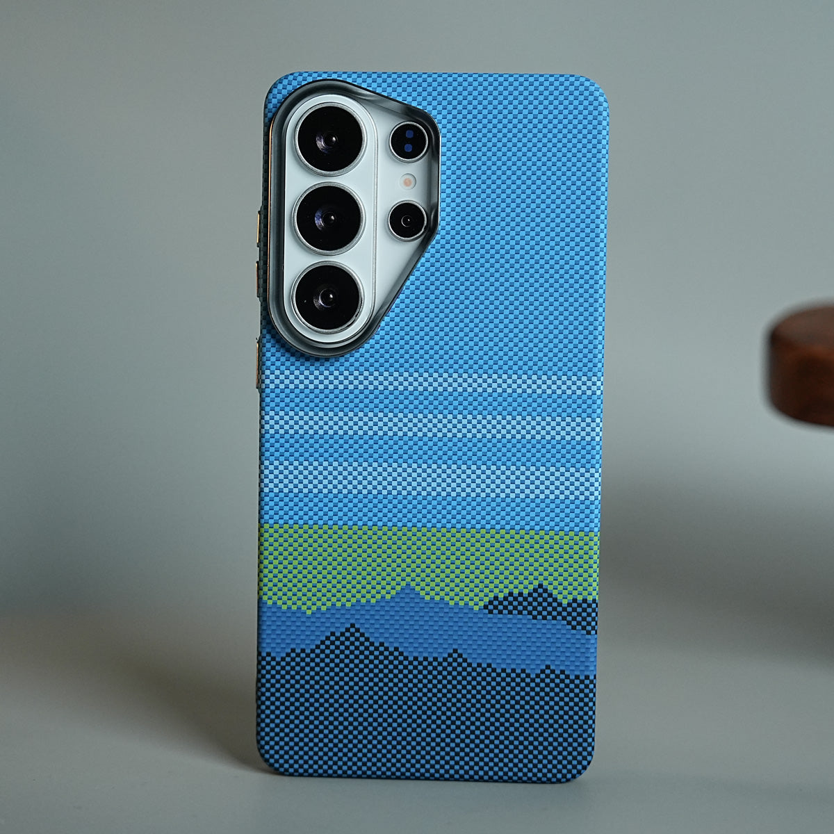Pixel Checkered Design Case for Galaxy 26 Ultra | Magnetic Cover
