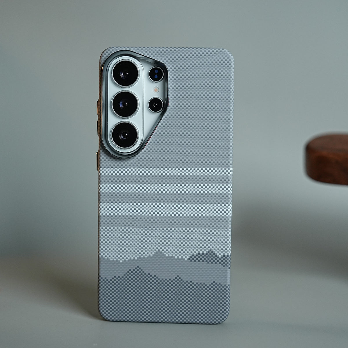 Pixel Checkered Design Case for Galaxy 26 Ultra | Magnetic Cover