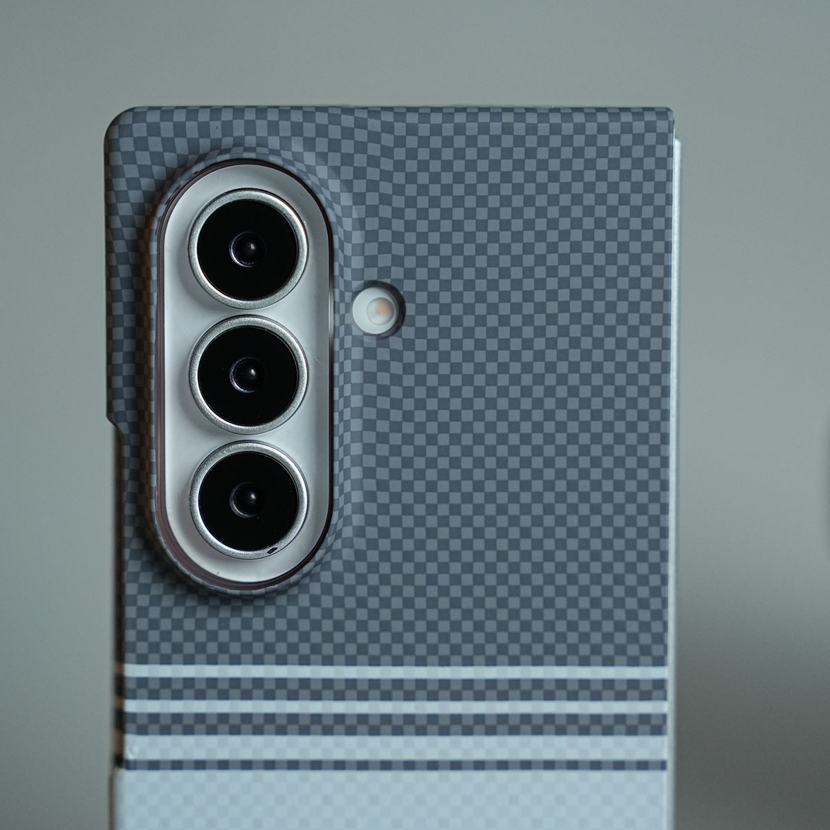 Pixel Checkered Design Case for Galaxy Z Fold 8 Ultra | Magnetic Cover