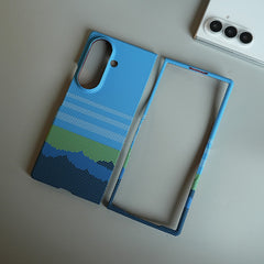 Pixel Checkered Design Case for Galaxy Z Fold 8 Ultra | Magnetic Cover