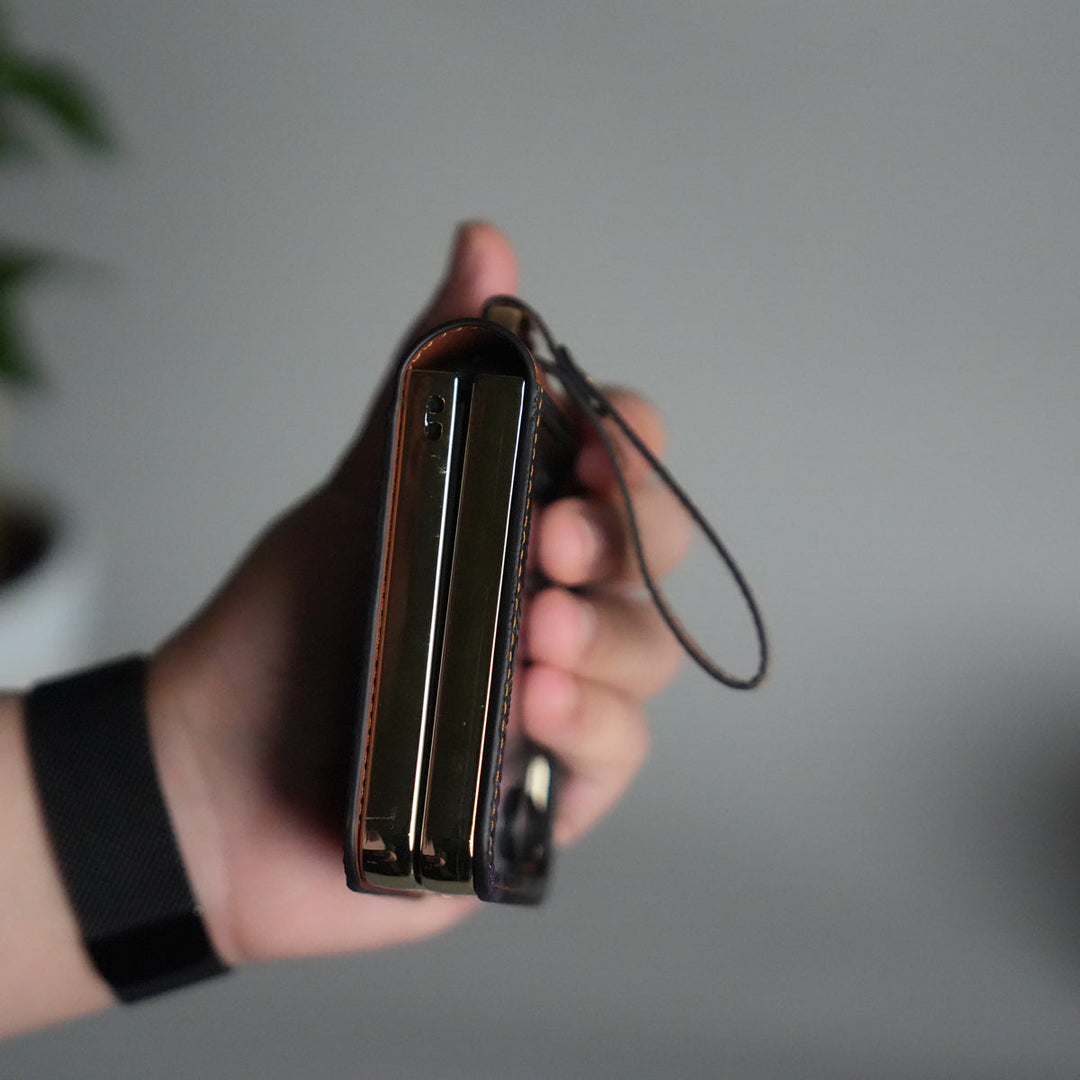 Samsung Galaxy Z Flip 7 3D Flower Design Cover With Front Screen Protection Glass