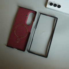Pixel Checkered Design Case for Galaxy Z Fold 8 Ultra | Magnetic Cover
