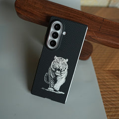 Pixel Checkered Design Case for Galaxy Z Fold 8 Ultra | Magnetic Cover