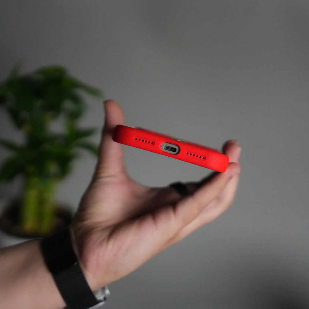 iPhone 17 Pro Sports Car Logo Liquid Silicone Case Cover