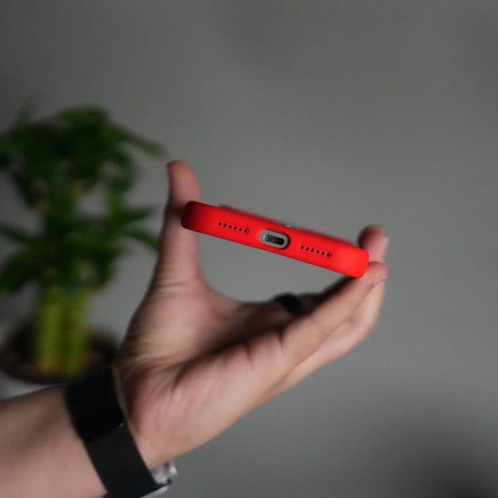 iPhone 17 Pro Sports Car Logo Liquid Silicone Case Cover