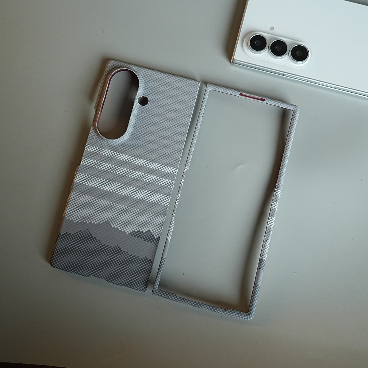 Pixel Checkered Design Case for Galaxy Z Fold 8 Ultra | Magnetic Cover