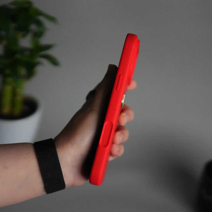 iPhone 17 Pro Sports Car Logo Liquid Silicone Case Cover