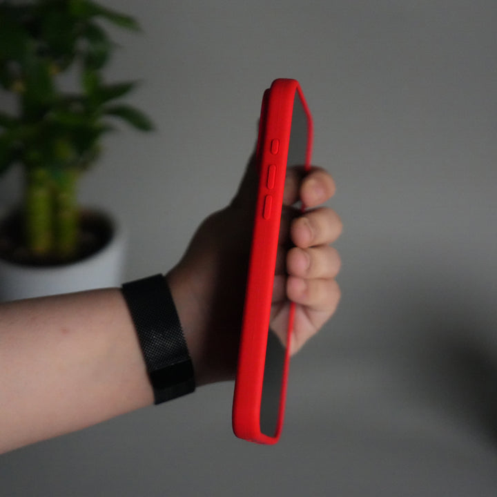 iPhone 17 Pro Sports Car Logo Liquid Silicone Case Cover