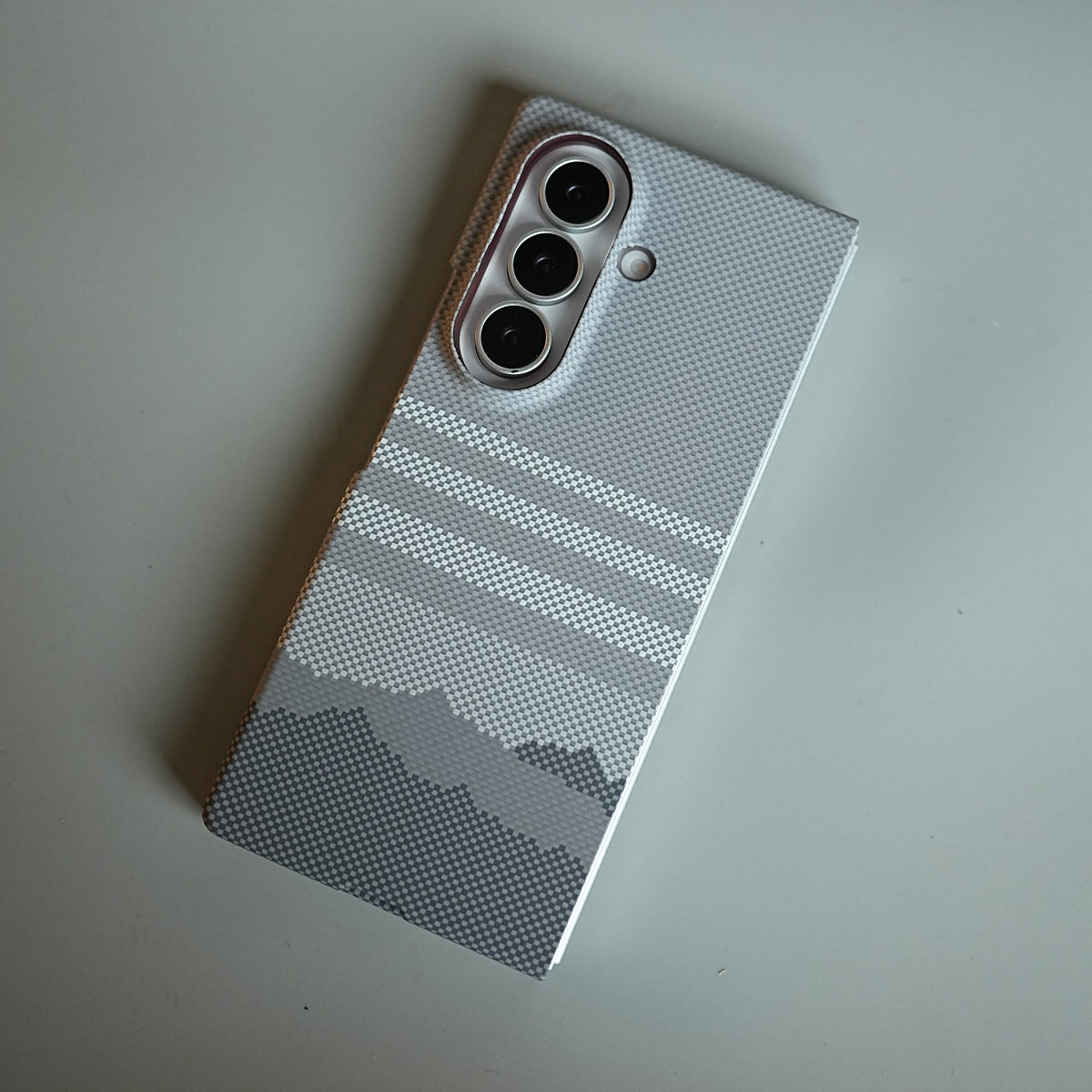 Pixel Checkered Design Case for Galaxy Z Fold 8 Ultra | Magnetic Cover