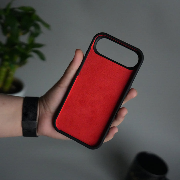 iPhone 17 Sports Car Logo Liquid Silicone Case Cover