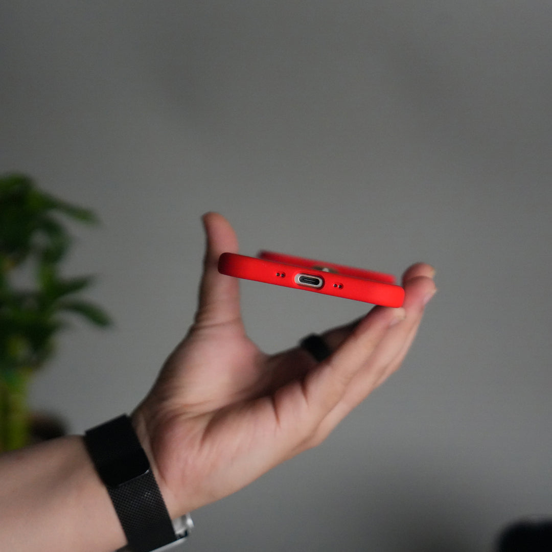 iPhone 17 Sports Car Logo Liquid Silicone Case Cover