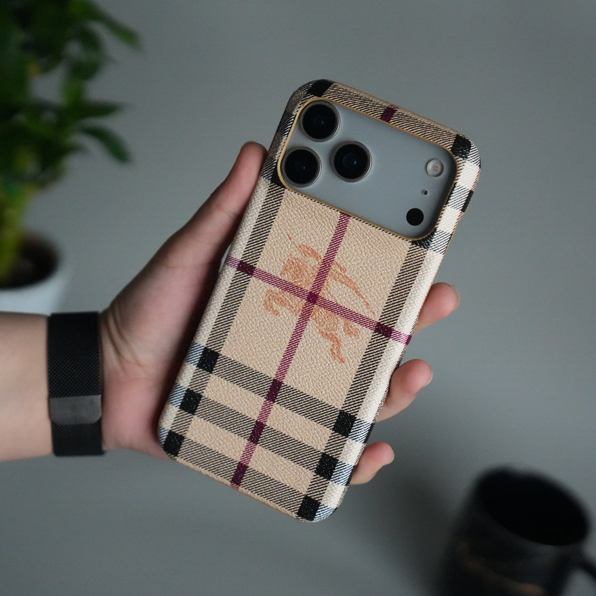 iPhone 17 Series Luxury BRY PU Leather Case Cover